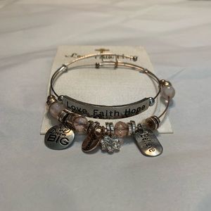 Love Faith Hope Bracelets